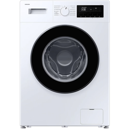 Marelvi - Masina de spalat rufe Samsung, Slim, 8 kg, Clasa A, 1400rpm, Hygiene Steam, Motor Digital Inverter, Display LED, Quick Wash 15', Sertar StayClean, DrumClean+, Alb