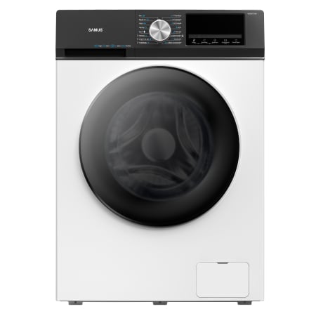 Mașină de spălat rufe Samus WSEDI10148, cu motor inverter, 10 kg, 1400 rpm, 16 programe, Afișaj LED, Clasa energetică A-10%, Alb [1]