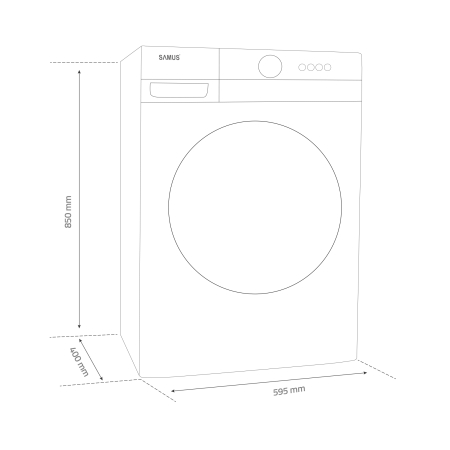 Masina de spalat rufe Samus WSL-6101 [1]