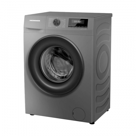 Masini de spalat rufe frontale - Masina de spalat rufe Slim Heinner HWM-H7014IVSMTC+++, 7 kg, 1400 rpm, Clasa C, Display digital, Blocare acces copii, Gri