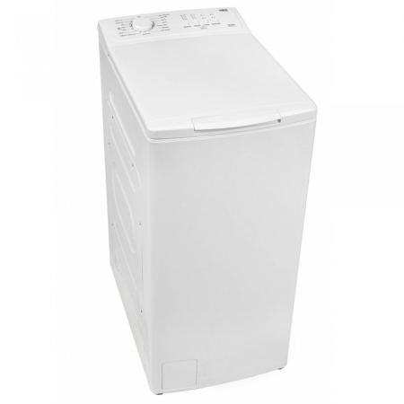 BUCATARIE - Masina de spalat rufe verticala Samus WTS-60100, 6 kg,  clasa D, program Hygiene 90, optiune start intarziat, programator electronic, blocare acces copii, Alba