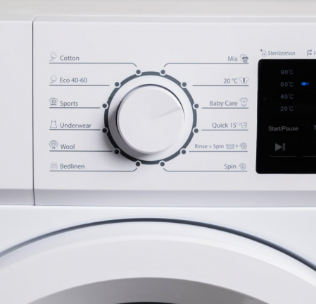 Masina de spalat rufe VIVAX WFL-120712CD, 7 kg, 1200 RPM, Clasa E, Baby Care, Eco, Display digital, Control electronic, Blocare acces copii, Temperatura reglabila, Drum Clean Sterilization, Quick Wash [3]