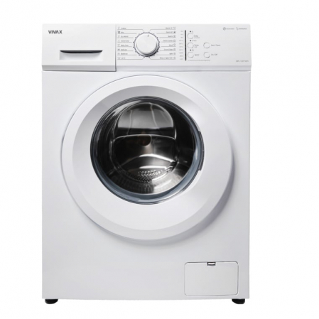 Masini de spalat rufe frontale - Masina de spalat rufe VIVAX WFL-120716CS, 7 kg, 1200 RPM, Clasa E, Baby Care, Eco, Control electronic, Blocare acces copii, Temperatura reglabila, Drum Clean Sterilization