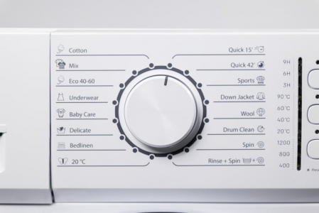 Masina de spalat rufe VIVAX WFL-120716CS, 7 kg, 1200 RPM, Clasa E, Baby Care, Eco, Control electronic, Blocare acces copii, Temperatura reglabila, Drum Clean Sterilization [2]