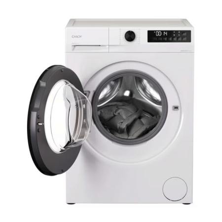 Masina de spalat Slim Candy, 7 kg, 1200 rpm, Motor Inverter, Abur, ProActive Wash, Calcare usoara, Antibacterian, AI Silent, Clasa A, Alba [1]