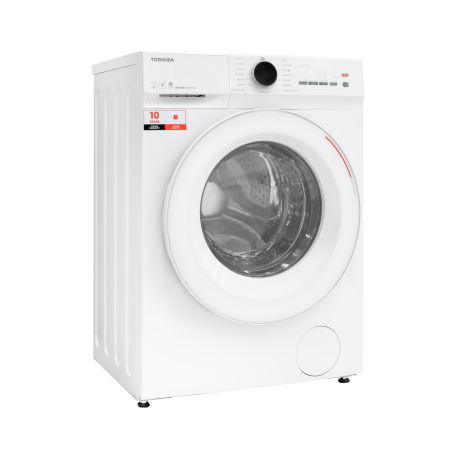 Masina de spalat T21 Toshiba, 7kg, 1200RPM, clasa A, Slim, diametru hublou interior:330mm, Functie AROMA+, Functie Abur, Tehnologie UFB, Wi-Fi, motor inverter, Alb [3]