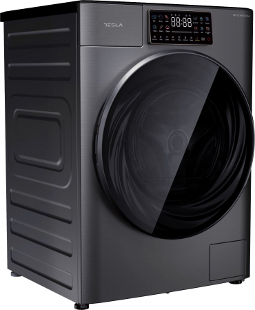 Mașină de spălat Tesla WF101490 CSA, 10 kg, 1400 RPM, Motor Inverter, A, 16 programe, LED, Autodozare – Gri [1]