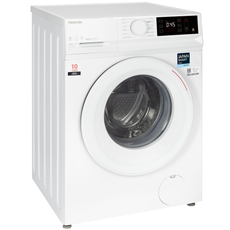 Masina de spalat Toshiba, incarcare frontala, 7kg, clasa B, 1200 rotati, 12 programe, display, Ultra Fine Bubble, Steam Wash, functie Wi-Fi, culoare alb [1]