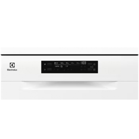 Masina de spalat vase Electrolux, FS, 13 seturi, 8 programe, Afisaj digital, Clasa D, Motor inverter, 60 cm, Alb [1]