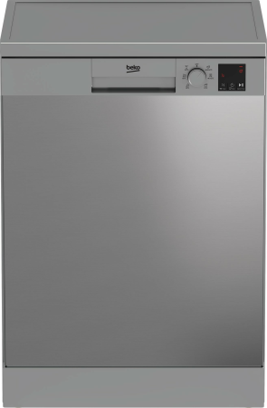Masina de spalat vase FS Beko, 14 seturi, 6 programe, Clasa D, Auto Door Opening, Display, cos tacamuri, Silver [0]