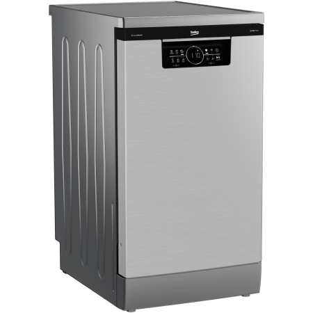 Masina de spalat vase FS Beko, Slim, 10 seturi, Clasa C, 6 programe, HygieneIntense, Motor ProSmartInverter, display, Pearl Inox [1]