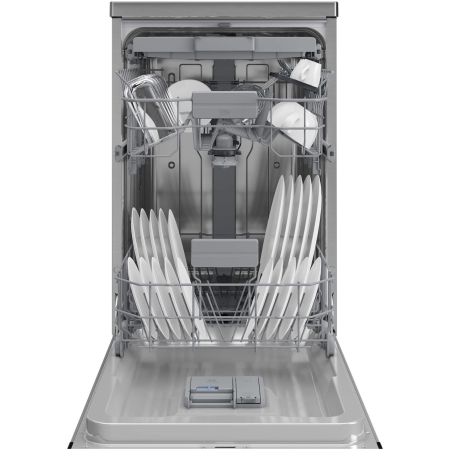 Masina de spalat vase FS Beko, Slim, 10 seturi, Clasa C, 6 programe, HygieneIntense, Motor ProSmartInverter, display, Pearl Inox [3]
