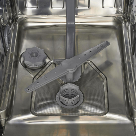 Masina de spalat vase Heinner HDW-FS4505WE++, 10 Seturi, 5 programe, Clasa E, Half load, Aquastop, 45 cm, Alb [3]