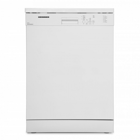 Masina de spalat vase Heinner HDW-FS6006WE++, 12 Seturi, 6 programe, Clasa E, Half load, Aquastop, 60 cm, Alb [2]
