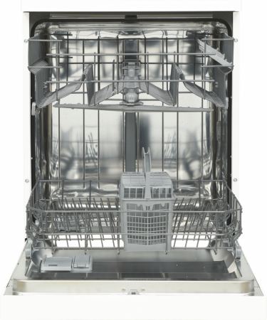 Masina de spalat vase Heinner HDW-FS6006WE++, 12 Seturi, 6 programe, Clasa E, Half load, Aquastop, 60 cm, Alb [1]