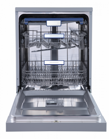 Masina de spalat vase Heinner HDW-FSM60714AXD+++, 14 seturi, 7 programe, Auto-Door opening, Display LED, Aquastop, Clasa D, Inox [1]
