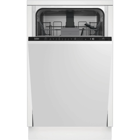 Marelvi - Masina de spalat vase incorporabila Beko, Clasa energetica E, 10 seturi, 8 programe, slim, Hygiene Intense, Motor ProSmartInverter, display LCD