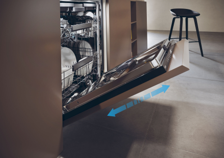 Masina de spalat vase incorporabila Haier, 16 seturi, 10 programe de baza + Wifi + programe suplimentare din aplicatie hOn, Incarcare 50%, Info lumina podea, Filtre antibacteriene, Total water block,  [6]