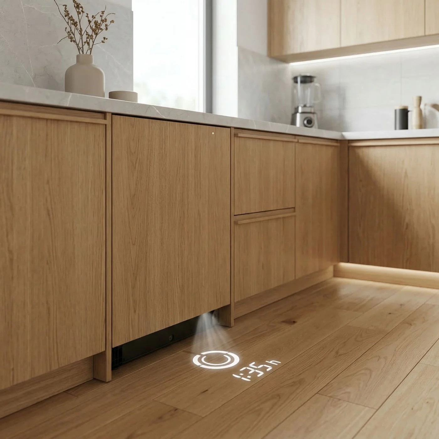 Masina de spalat vase incorporabila LDK QUEEN2 15ICBI, Clasa B, Capacitate 15 seturi, 8 programe, Display cu touch, 60 cm, Alb [1]