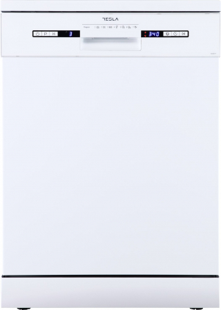 BUCATARIE - Masina de spalat vase independenta Tesla WD661M, 12 seturi, 7 programe, Clasa E, control electronic, 60 cm, Alb
