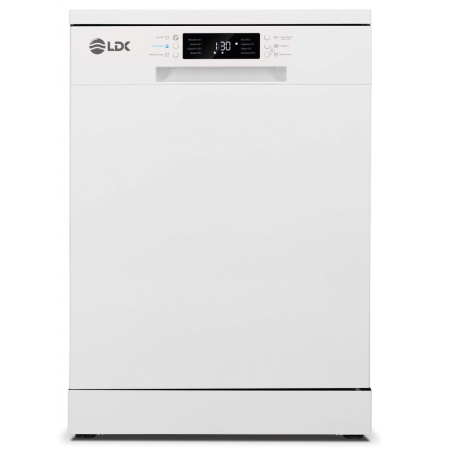 Electronice & Electrocasnice - Masina de spalat vase LDK Queen D153LYW, Clasa D, Capacitate 15 seturi, 8 programe, Hygene, Super 29, Dual wash, Machine care, 60 cm, Alb