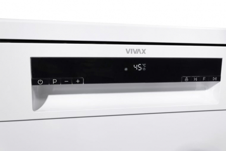 Masina de spalat vase VIVAX DW-601473C, 14 Seturi, 7 Programe, Clasa E, Eco, Trei cosuri, Spalare 360°, Intensiv, Autocuratare, Quick Wash, Half load, Control touch cu iluminare LED [1]