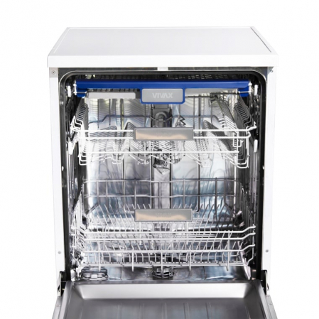 Masina de spalat vase VIVAX DW-601473C, 14 Seturi, 7 Programe, Clasa E, Eco, Trei cosuri, Spalare 360°, Intensiv, Autocuratare, Quick Wash, Half load, Control touch cu iluminare LED [7]
