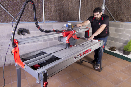 Masina de taiat gresie, faianta si placi 102cm, 3kW TRIFAZAT, DS-250-N 1000 Laser & Level ZERO DUST 400V - RUBI-52925 [2]