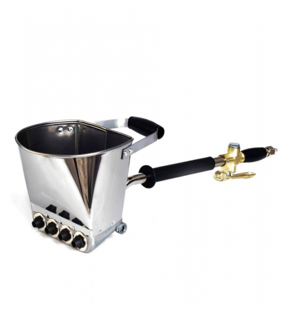 Masina de tencuit DETOOLZ, pneumatica din inox model premium cu duze, DZ-C223 [3]