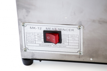 Masina electrica Micul Fermier, de tocat carne, putere 800w, productie 150kg/h, pinioane din BRONZ, GF-0407 [6]
