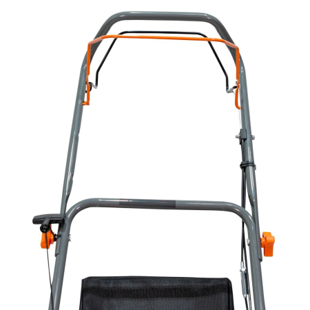 Mașină de tuns gazon DAC 110XLS, motor 131cc 4 timpi, autopropulsată, lățime tăiere 40 cm, reglaj 25-65 mm, sac colector 45L, șasiu metalic, benzină, ideală pentru grădină și curte [10]