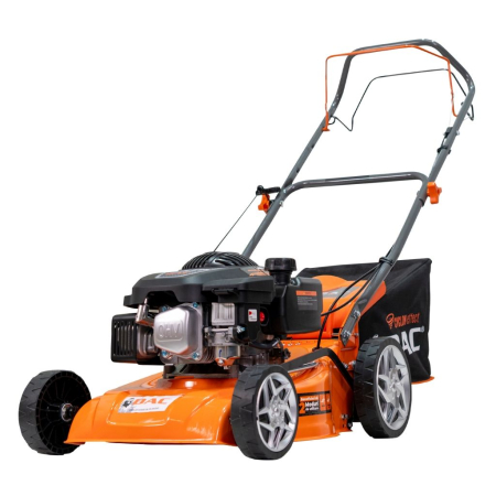 Mașină de tuns gazon DAC 110XLS, motor 131cc 4 timpi, autopropulsată, lățime tăiere 40 cm, reglaj 25-65 mm, sac colector 45L, șasiu metalic, benzină, ideală pentru grădină și curte [2]