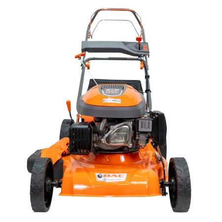 Mașină de tuns gazon DAC 120XLS, motor 4 CP 161cc, autopropulsată, lățime tăiere 46 cm, reglaj 25-75 mm, funcție 3 în 1, sac 55L, șasiu metalic, benzină [3]