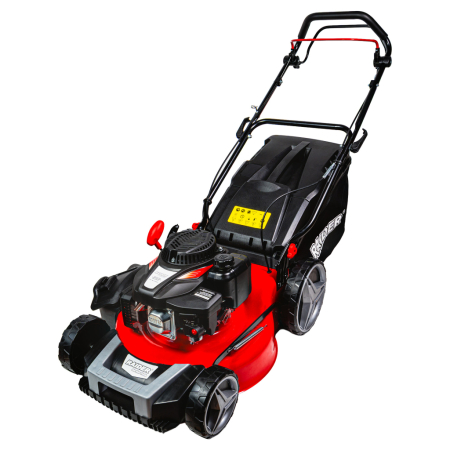 GRADINA - Masina de tuns gazon pe benzina RD-GLM22, autopropulsata, 4in1, 146cc, 3360W, latime taiere 46 cm, cos 65L, pentru 2700 mp