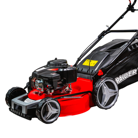 Masina de tuns gazon pe benzina RD-GLM22, autopropulsata, 4in1, 146cc, 3360W, latime taiere 46 cm, cos 65L, pentru 2700 mp [2]