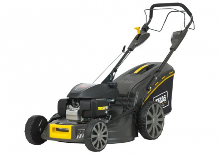 Masini de tuns iarba - Masina de tuns gazonul motor Honda GCV170 benzina 4.8CP, EU V, autopropulsata, 530mm, 4in1, 4 viteze, sac 65l, reglaj central, Texas Premium 5390TR/W