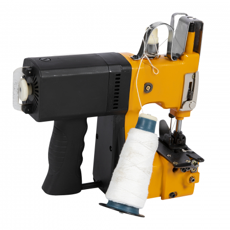 PACHET - Masina Profesionala Pentru Cusut Saci Rafie, Hartie, Panza-Plastic 210w taiere automata, Micul Fermier GF-1681 + 10 Mosoare ata pentru masina de cusut saci [13]