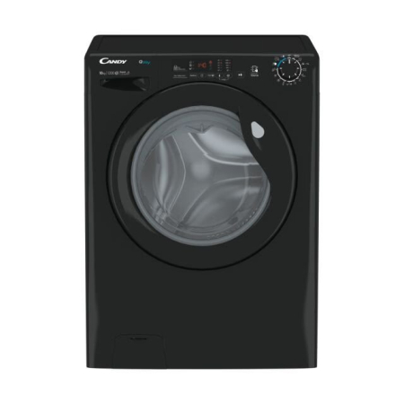 Marelvi - Masina spalat, Candy, incarcare frontala, 10 kg, 1200 rpm, Kg dectector, clasa E, negru
