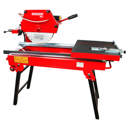 Mașină taiat placi zidarie Raider Pro RDP‑TMS35, 2.2 kW, Ø350 mm, tăiere max. 90 mm, masă glisantă, sistem de udare 37,8 L [3]