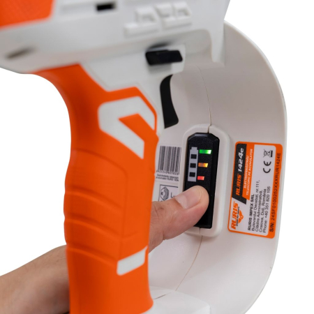 Mini motoferăstrău telescopic RURIS 1424e, 20V, șină 100 mm, braț extensibil 129-170 cm, motor electric cu perii, 2.5 kg [16]