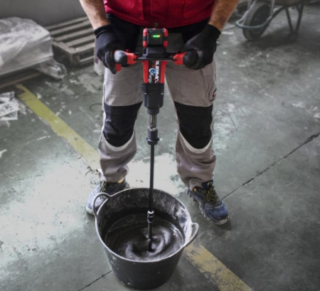 Mixer / amestecator pt. adezivi / mortar 18V, 90L, Rubimix E-10 Energy - RUBI-26965 [4]