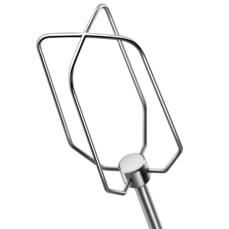 Mixer de mana Philips Viva Collection, 450 W, Bol actionare automata, 5 viteze, Functie Turbo, Alb/Gri [3]