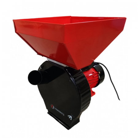 Mori pentru cereale - Moara pe ciocanele pentru cereale, 3900W, 20 ciocanele, Capacitate de măcinare 240 kg/h, 4 site, YAMAMOTO YM3900