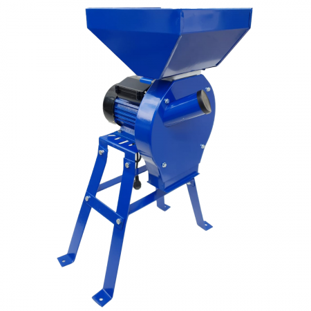 Moara pentru macinat cereale, boabe si stiuleti, 3.5 kw, 230 kg/h cu SUPORT [1]