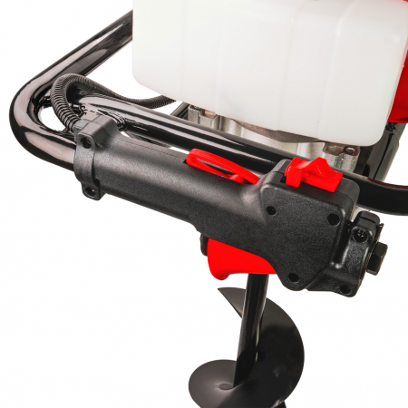 Motoburghiu pe Benzină 1.8kW 2,5 CP, RD-EA03 - Burghiu Inclus 200mm, Performanță Puternică și Motor 2 Timpi [4]