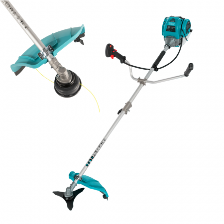 Motocoase: Motocositoare pe benzina si electrice - Motocoasa Detoolzin BC35T, 4 timpi, putere 1.09 CP, 6500 rpm, 0.8 KW, 31 CC, 3 accesorii, DZ-M103