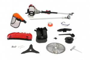 Motocoasa Micul Fermier, putere 4.76 CP, 9000 rpm, cu 7 accesorii, 4 moduri de taiere, GF-1549 [1]