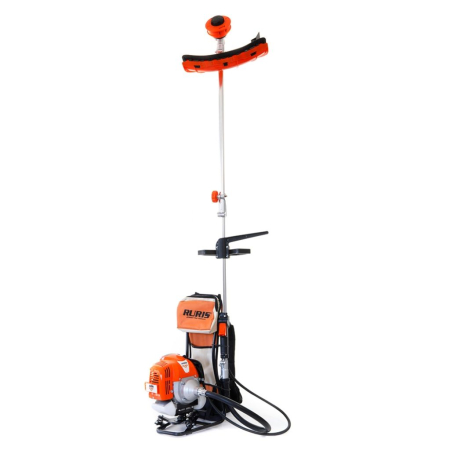 GRADINA - Motocoasă pe benzină RURIS 300S, motor 2 timpi, 1 CP, 31 cc, cuțit 3 dinți, pornire manuală, 7.6 kg
