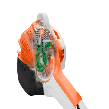 Motocoasă pe benzină RURIS RR400C, motor KHUMMA, 2.8 CP, 41.2 cc, sistem antivibrații, ham Dual Balance, 6.7 kg [9]