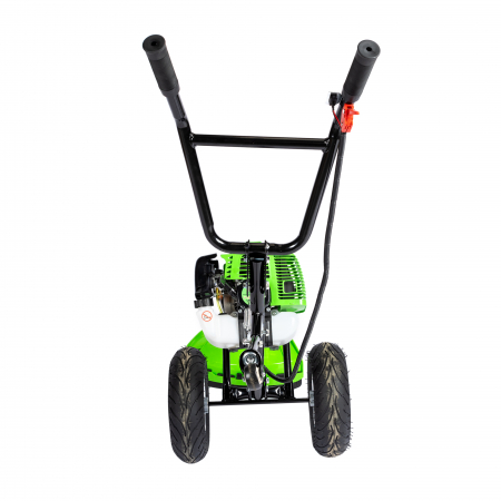 Motocositoare pe benzina cu roti Micul Fermier, 2T, putere 4 CP, turatie 9500 RPM, pornire rapida, 3 accesorii [1]